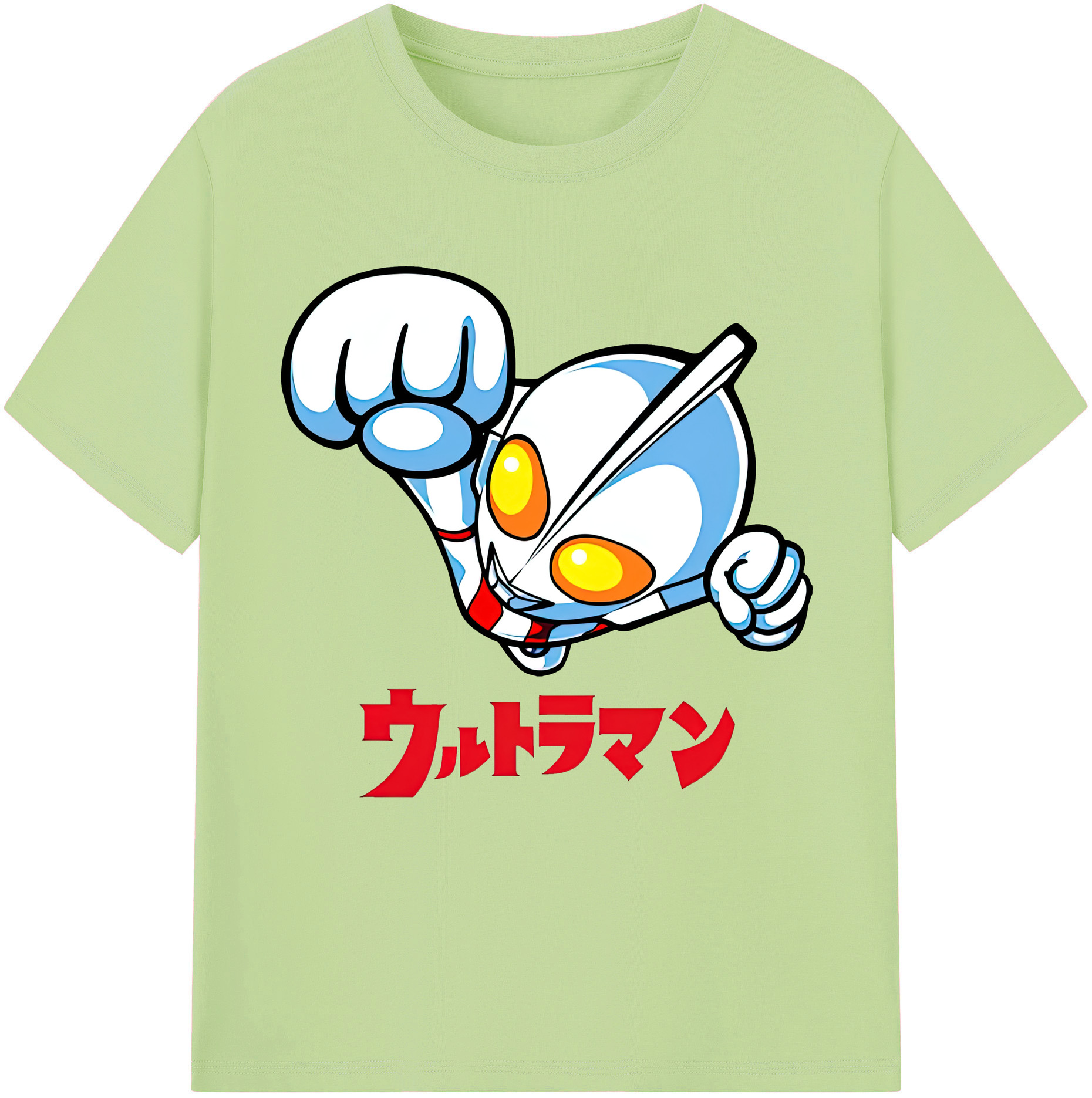 （画像用） ウルトラマン Ultraman 綿100％半袖Tシャツ（フロントプリント）